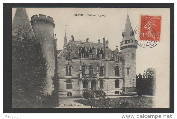 chateau borgeat carte postale